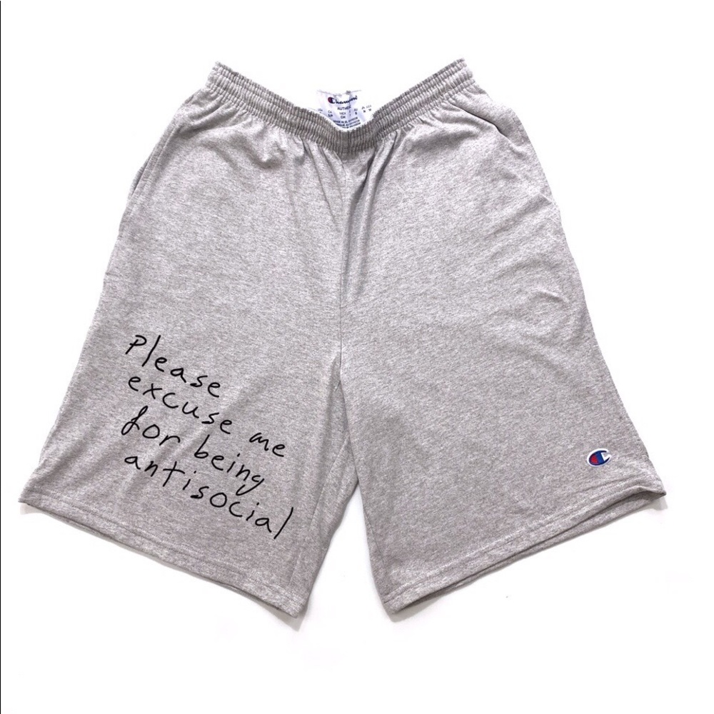 Please  excuse me champion shorts